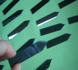 Mirror Polishing Black Zirconia Ceramic Blade Untuk Medical Cut Capsule