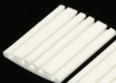 Resistor Semen Keramik Steatite Isolasi Putih Untuk Industri Otomotif Mobil