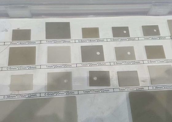 Substrat Keramik Aluminium Nitride Lurus untuk dengan konstanta dielektrik 8-9