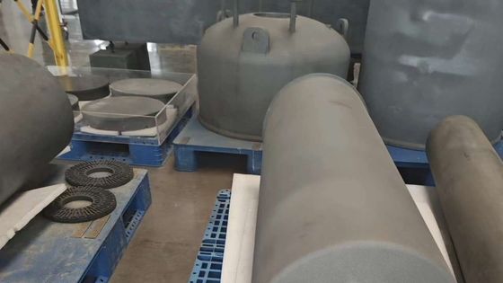 SIC proses tabung untuk proses seperti Semikonduktor dan Photovoltaic Diffusion Annealing proses oksidasi