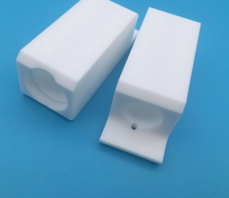 Suhu Tinggi Komponen Keramik Micalex Macor Putih Machinable Block Macor Insulator