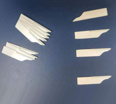 Zirkonia Ceramic Deburring Tool Blade Pisau Keramik Industri Non Karat