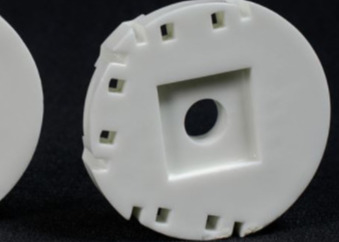 Insulator Termal Bahan Steatite Bagian Mesin Cuci Keramik Steatite Untuk Keran