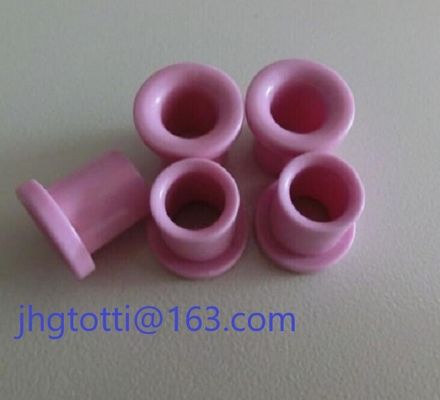 99% Alumina Textile Ceramic Eyelet Kekerasan Tinggi Untuk Mesin Melingkar